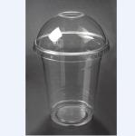 12oz 16oz Plastic Disposable Drinking Cup For Boba Tea Customized Logo