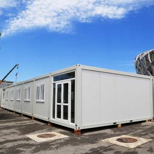 China Zontop Modern Luxury Easy Assemble Steel Prefabricated 2 Story Flat Pack Build Prefabricated 40Ft Container House factory