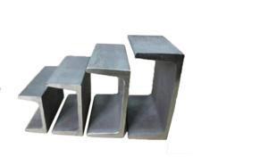 China Galvanized U Beam Steel Channel Steel 18guage 1 Galvanized U Channel S355j2 Rolled Formed factory