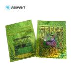 MSDS VMPET Holograhic Zipper Bags 160 Mic Aluminum Foil Bag