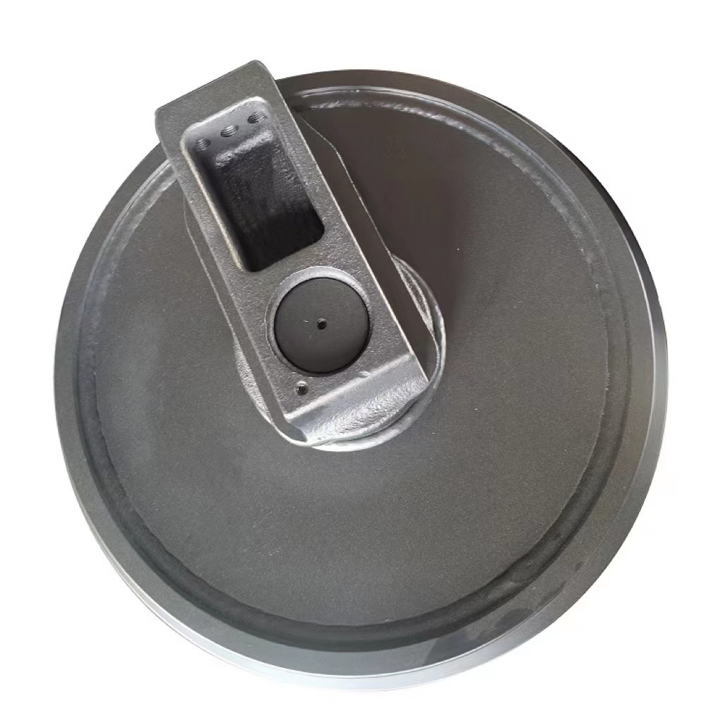 40SiMnTi Excavator Idler Assembly Front Idler Assy Group PC200 320 R305 SH120