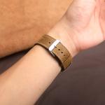 Apple Watch Leather Look Band Bracelet for 38mm 40mm 42mm 44mm Series 7 6 SE 5 4