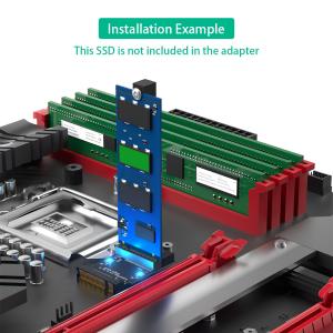 NGFF (M.2) Key-M Nvme SSD To NGFF (M.2) Key A / E Adapter Enhance Your System