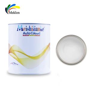China Crystal White 1K Car Paint Basecoat Anti Oxidation Acrylic material factory