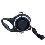 Multifunction 5 In 1 Nylon Dog Leash Water Bottle With Bowl Trash Bag Dispenser