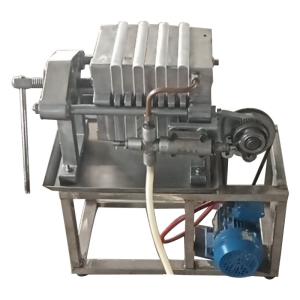 China 50Kg/H 375W Groundnut Oil Filter Machine Edible Oil Plunger Piston factory