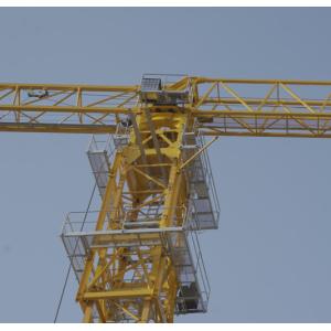 50m Flat Top Tower Crane Lift Capacity 16 Ton