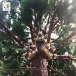 UVG new outdoor christmas decorations artificial pine tree for road ornament