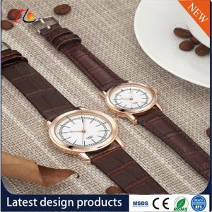 China wholesale Pu watch Round dial alloy case quartz watch fashion watch concise style pu strap elegant style factory