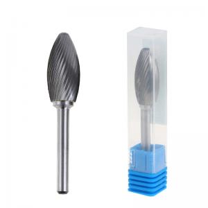 China Brazed 6mm Tungsten Carbide Drill Bits With 45mm Shank factory