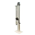 Q235 Steel 20ft 23ft Manual Telescopic Mast Light Tower Mast CE