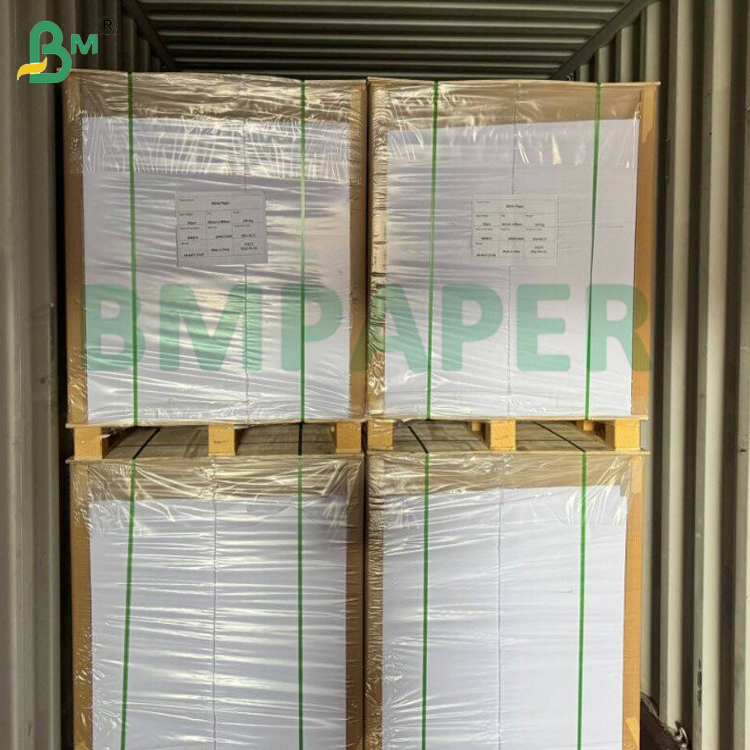80gsm 787 X515mm White Smooth Uncoated Offset Printing Notebook Paper In Sheet