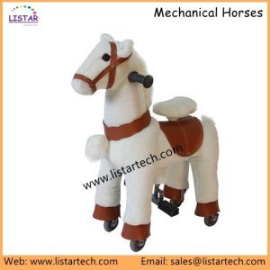 China Ride on Car in Ride on Horse Toy Pony Amusement Park Rides, Walking Ride on Horse for Sale factory