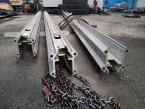 China Rock Drilling Aluminium Extruded Profiles Rig Use TF500 Feed Beam factory
