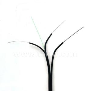 China CPR Anatel Certified 2.0X5.2mm 1 To 4 Cores FTTH Self Support Optic Drop Cable factory
