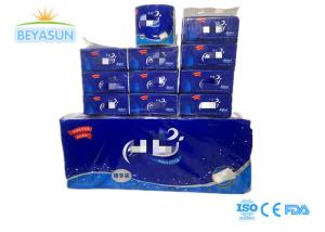 China Thickening Type No Dust Paper Scraps Portable Tissues Bamboo 100% Paper Facial Tissue Paper factory