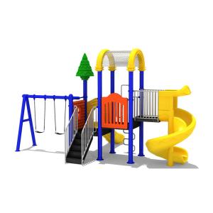 China Plastic Sand Beach Toys Set Outdoor Large Playground Equipment Amusement Slide factory
