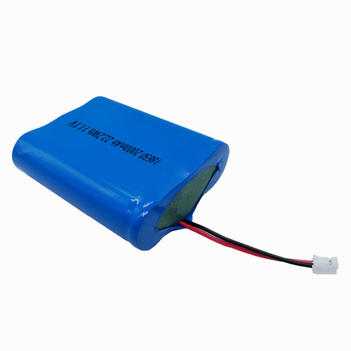 11.1V 2000mAh 18650 lithium battery pack, singing opera electromechanical fish machine can cycle 1000 times