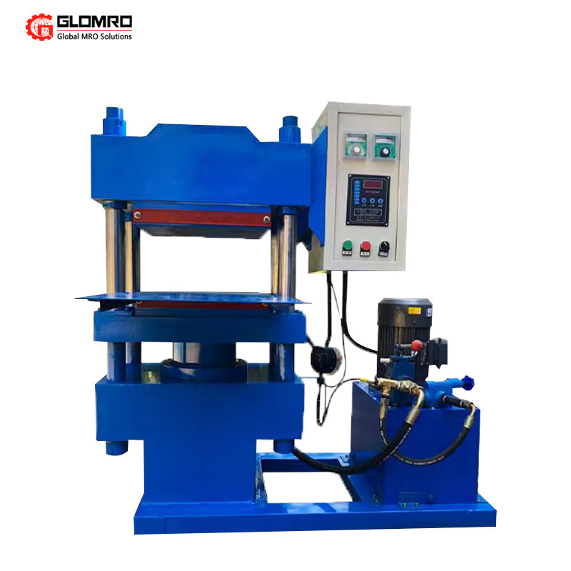 China Rubber Plate Vulcanizing Machine Four Column Frame Heating Vulcanizing Press factory