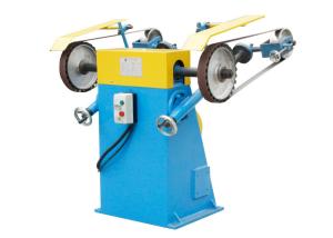 China Vertical Manual Surface Metal Deburring Machine Low Maintenance Rate For Small Parts factory