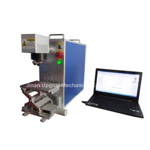 China Portable Fiber Laser Marking Machine for Metal Materials Marking factory