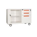 Electrostatic Spraying Waterproof Mobile Fireproof Pedestals Steel Metal