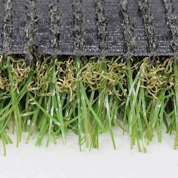 30mm Nylon Polymer Landscape Artificial Fake Grass Heat Resistance Low Maintenance