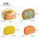 Fashion Large Capacity Multi-Function Cosmetic Bag 4 Pieces Sets
