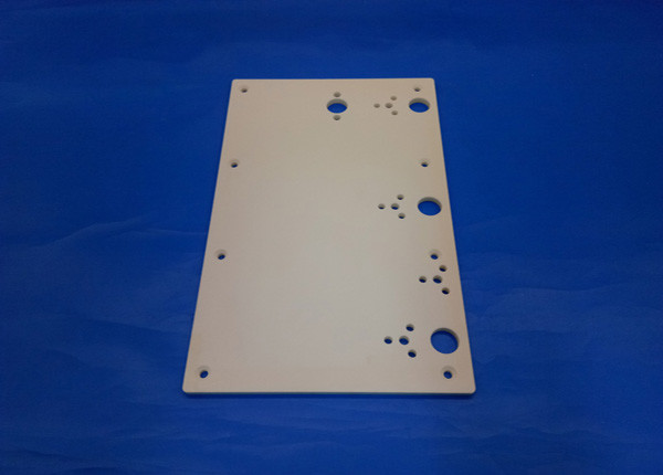 White color 99% Alumina Ceramic Plate / al2o3 Yarn Guide Plates