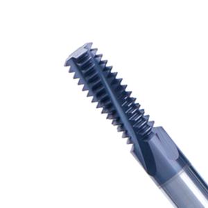 China High Wear Resistance Solid 8mm End Mill Cutter For Metal Internal Threading factory
