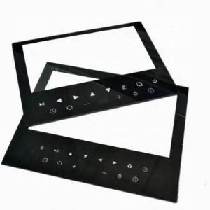 Dimension Shape Custom Screen Display Glass Panel Printed Toughened
