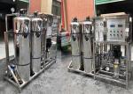Stainless Steel 304 Tank 1000L/H Water Treatment Machinery Reverse Osmosis Water