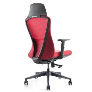 China Mesh Swivel 1120-1200mm Office Chair Long Back With Casters factory