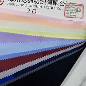 China 100 Polyester Robe Fabric 48*48 110*80 105GSM Clothing Fabric Anti Wrinkle Dyed factory