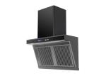 Electric Wall Mount Ducted High-end Cooker Hood With Silver Or Metal Painted