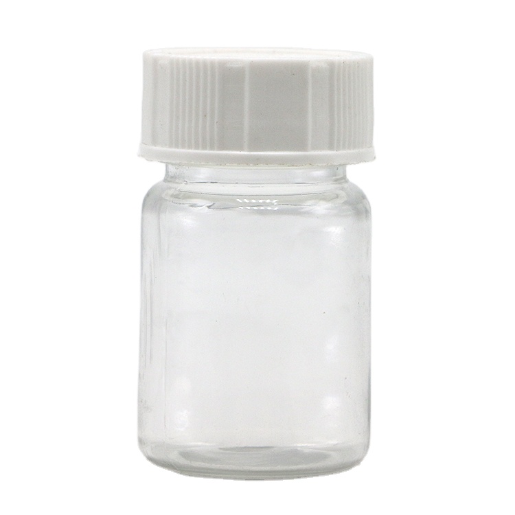 15mL Round Shape PET Plastic Bottle for Medicine Supplement Storage