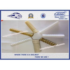 Railway Fastener Rail Insulator HDPE Material Plastic Sleeve Dowel