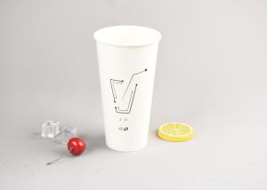 China 8oz 12oz 16oz 20oz 22oz Durable Cold Paper Cups Serving Ice-Cold Drinks / Smoothies / Milkshakes factory