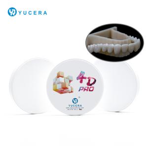 China Yucera Affordable 4D Zirconia Blocks Multi-layer Translucent HT Material for Dental Milling Machines &amp; Labs factory