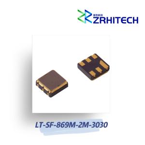 China 869MHz RF SAW Pass Band Filter factory