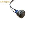 Stainless Steel Metal Self-Locking Button DUT Power Off Button Cable Harness