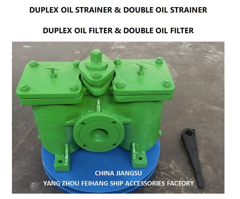 MESH 100 DN65 MATERIAL DUPLEX FUEL FILTER CAST IRON CLASS