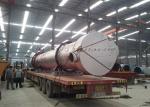 Rotary Drum Brewers Grains Dryer gas / oil Heating