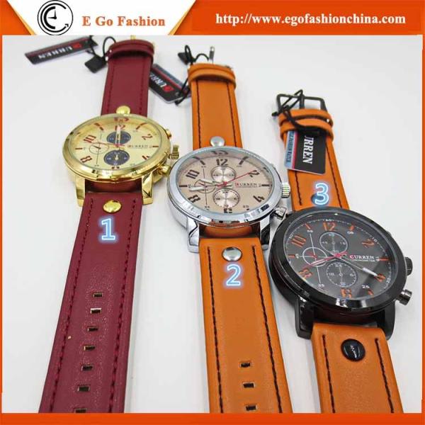 8192 Chronometer Stainless Steel Watch Fashion Casual Watches Quartz Analog
