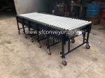 Heavy Duty Flexible Powered Roller Conveyor-V Belt