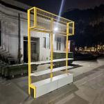 Factory Customized Size Color Logo Shanghai Xingye Shelf Yellow Mesh Gondola