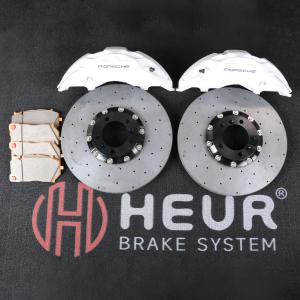China HEUR Carbon Ceramic Brake Disc Replacement F Set 410*32mm For AUDI Rs3 Rs7 A3 C7 factory