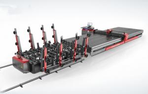 Full Automatic High Speed 200m/min CNC Glass Cutting Machine Glass Loading Table