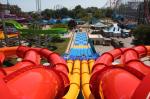 Attractive Butterfly Racing Fiberglass Water Slides Galvanized Carbon Steel
