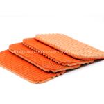 Outdoor Red Prefabricated Running Track Material 1.28mm Vertical Deformation